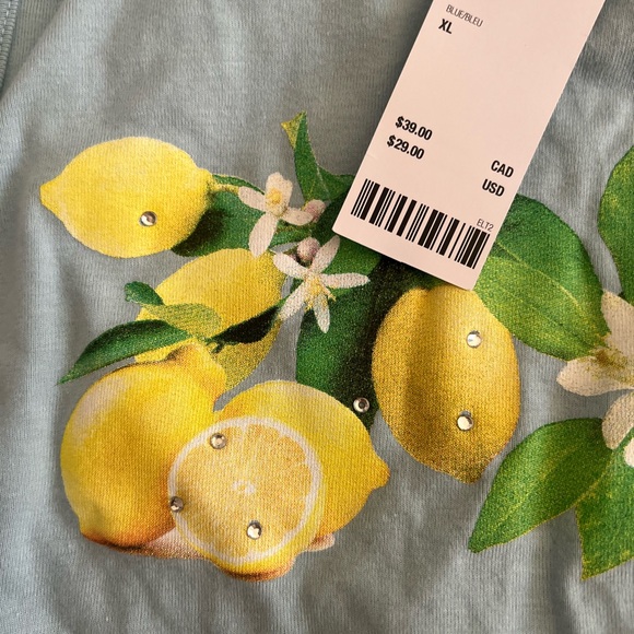 Urban Outfitters Lemon Top - Picture 3 of 5